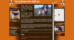 Desktop Screenshot of elevage-beagle.com